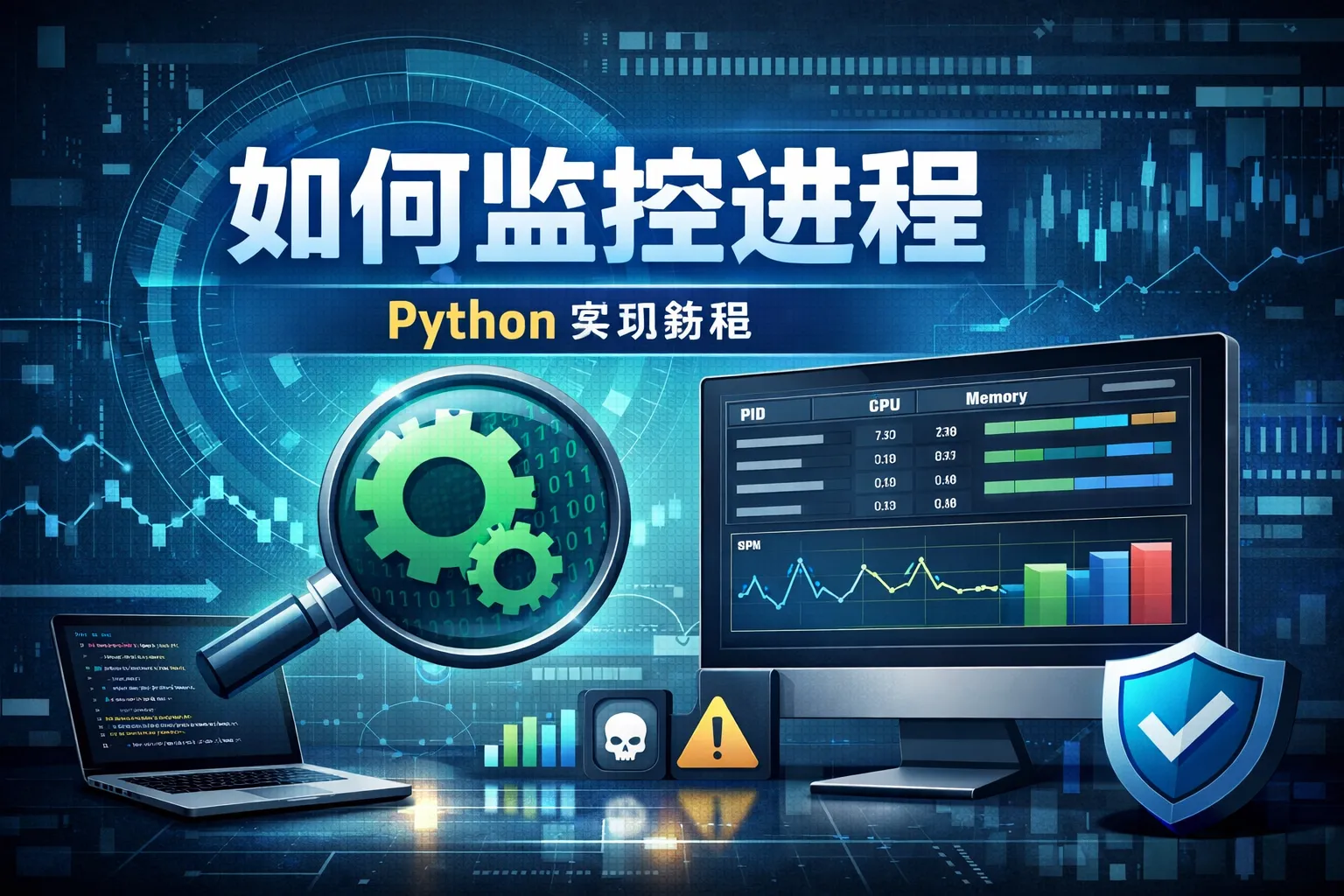 如何监控进程 Python