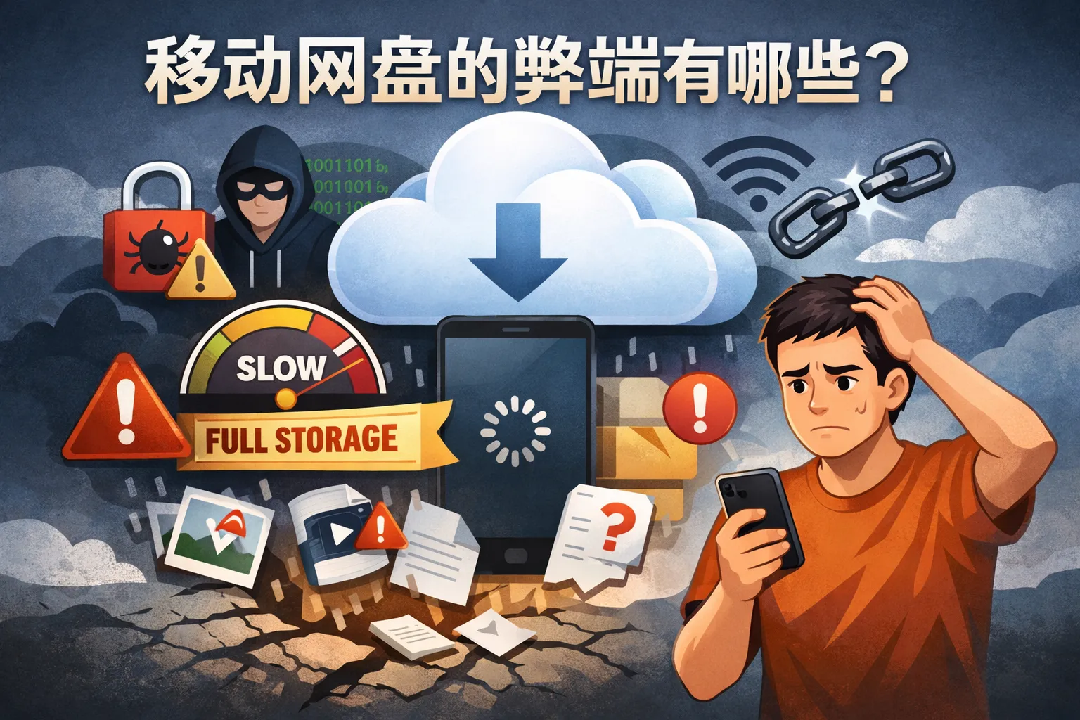 移动网盘的弊端有哪些