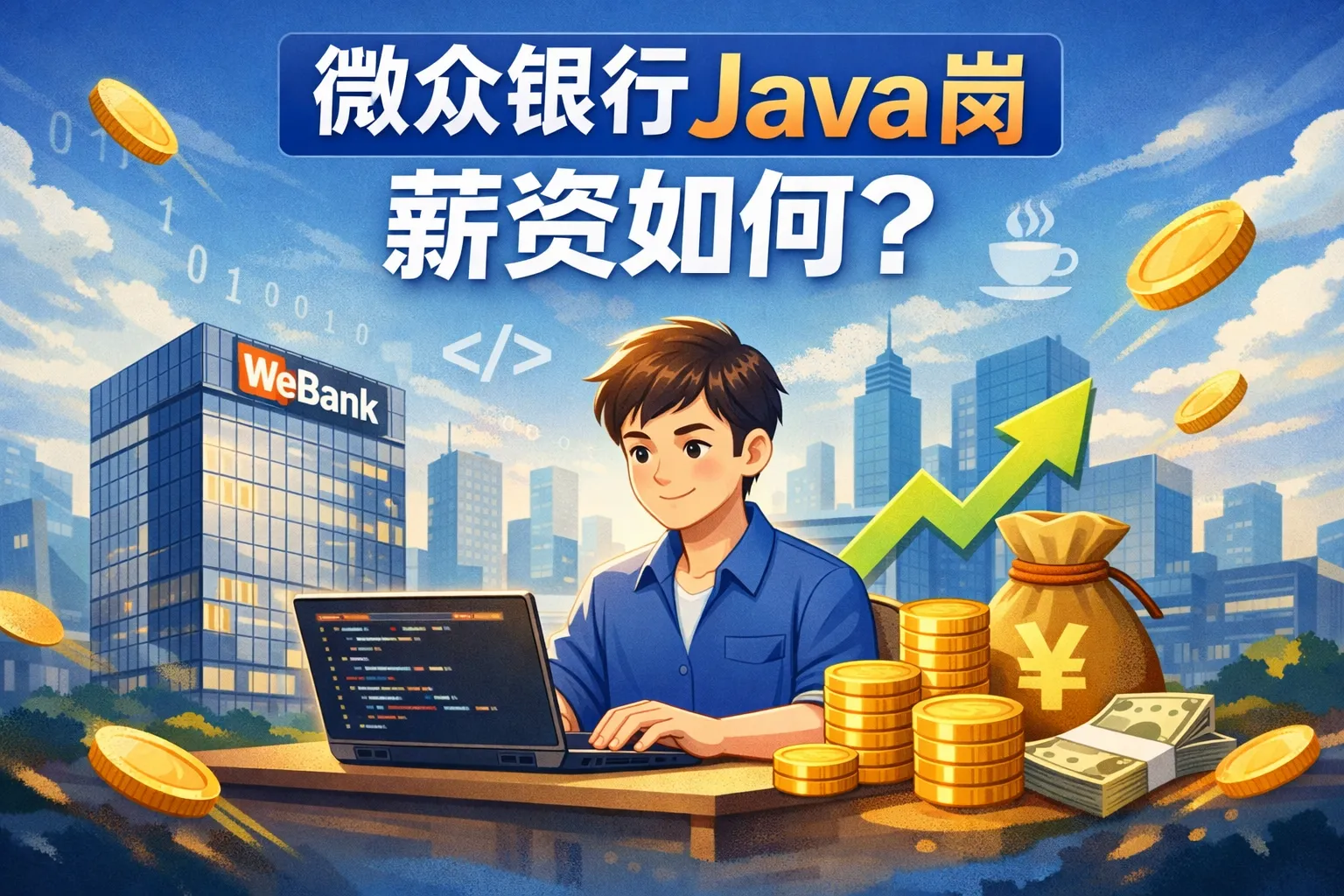 微众银行java岗薪资如何