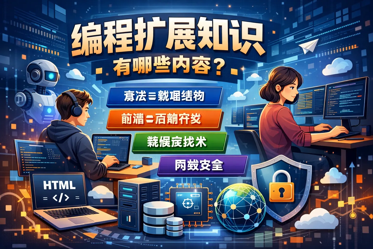 编程扩展知识有哪些内容