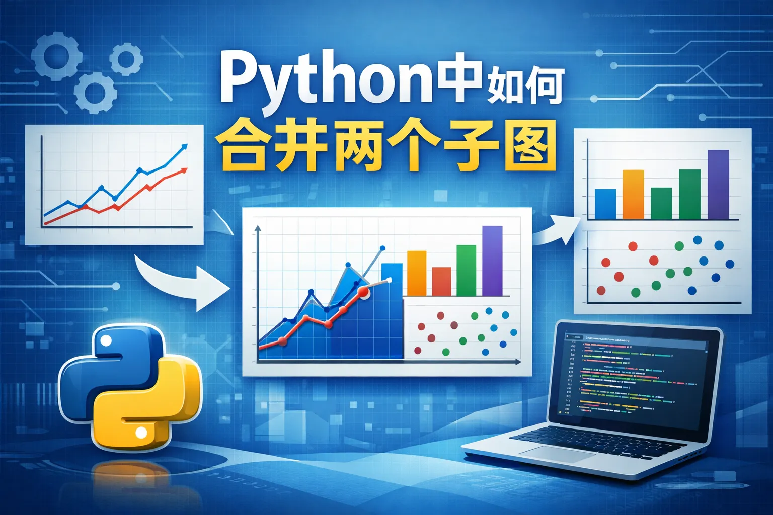Python中如何合并两个字图