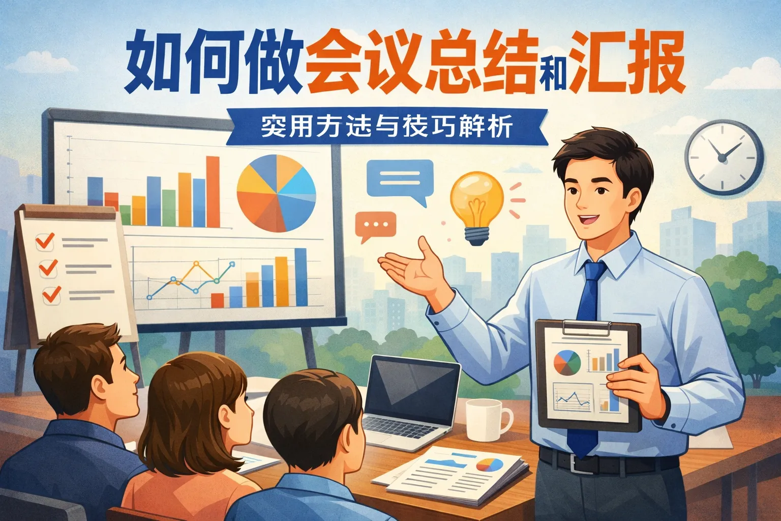 如何做会议总结和汇报