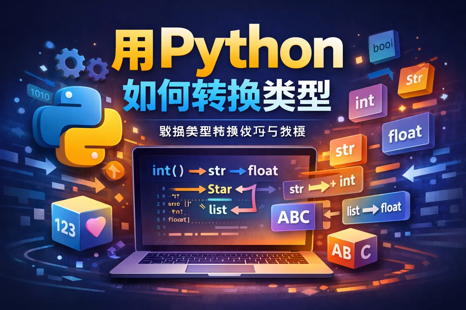 用python如何转换类型