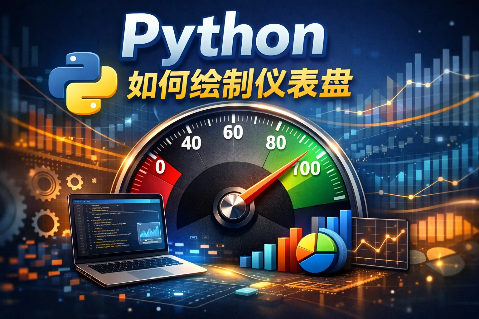 python如何绘制仪表盘