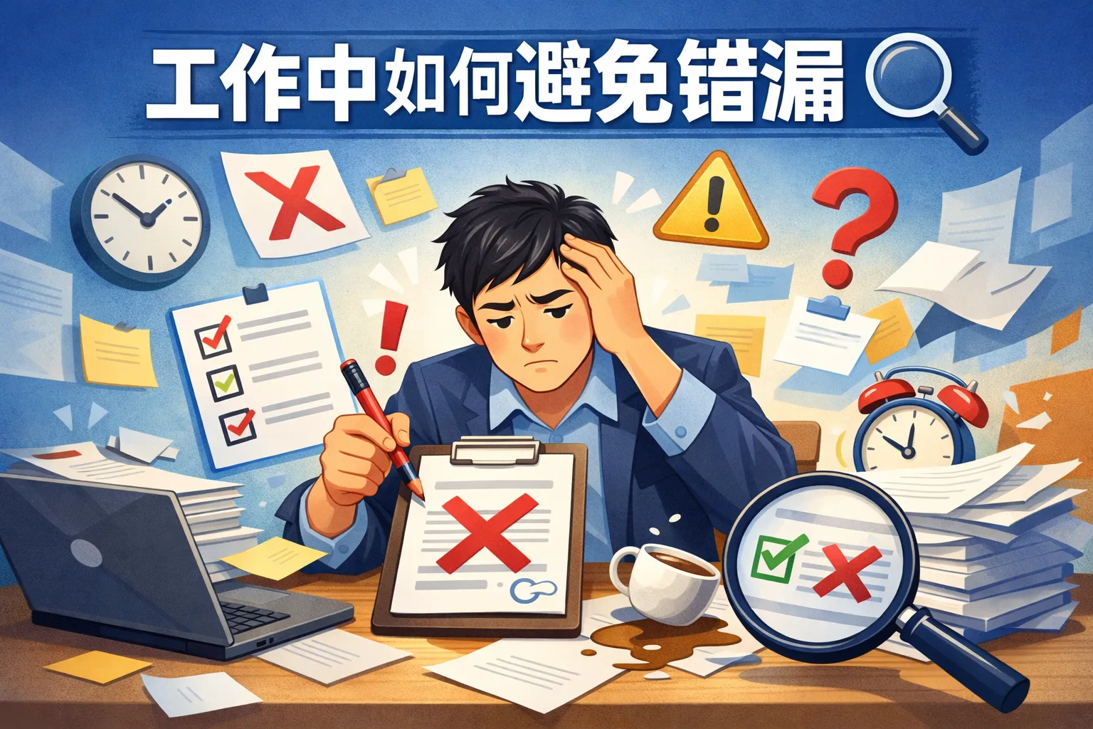 工作中如何避免错漏