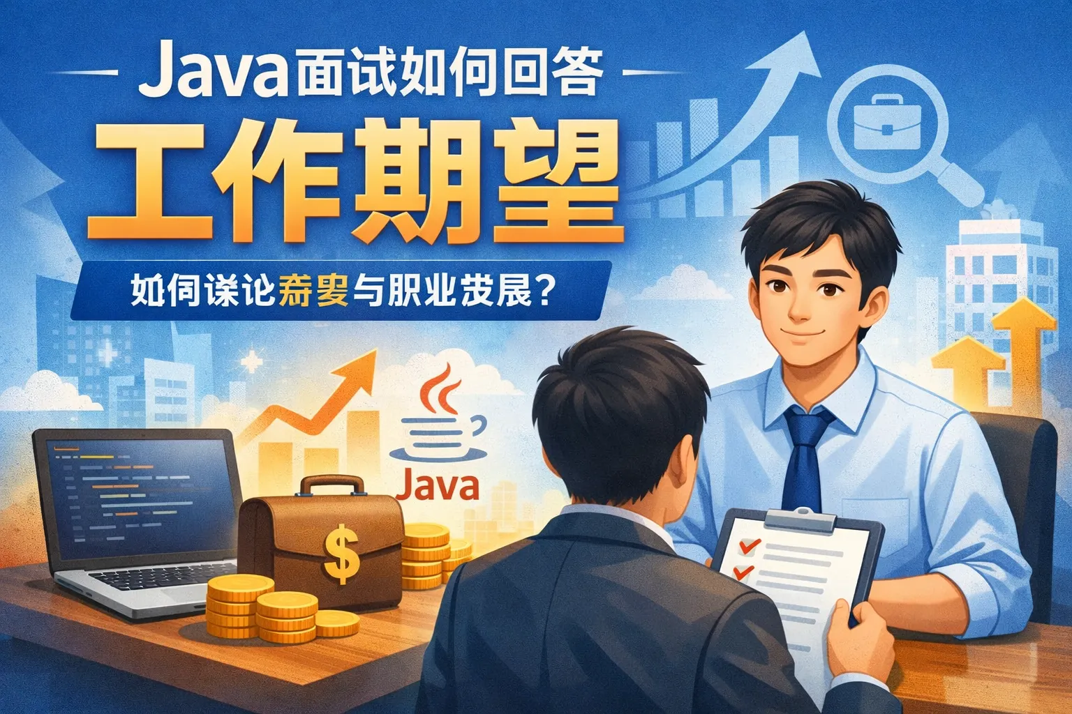 Java面试如何回答工作期望