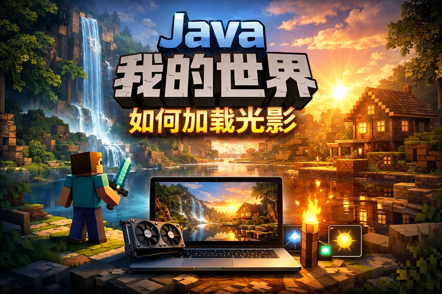 java我的世界如何加载光影
