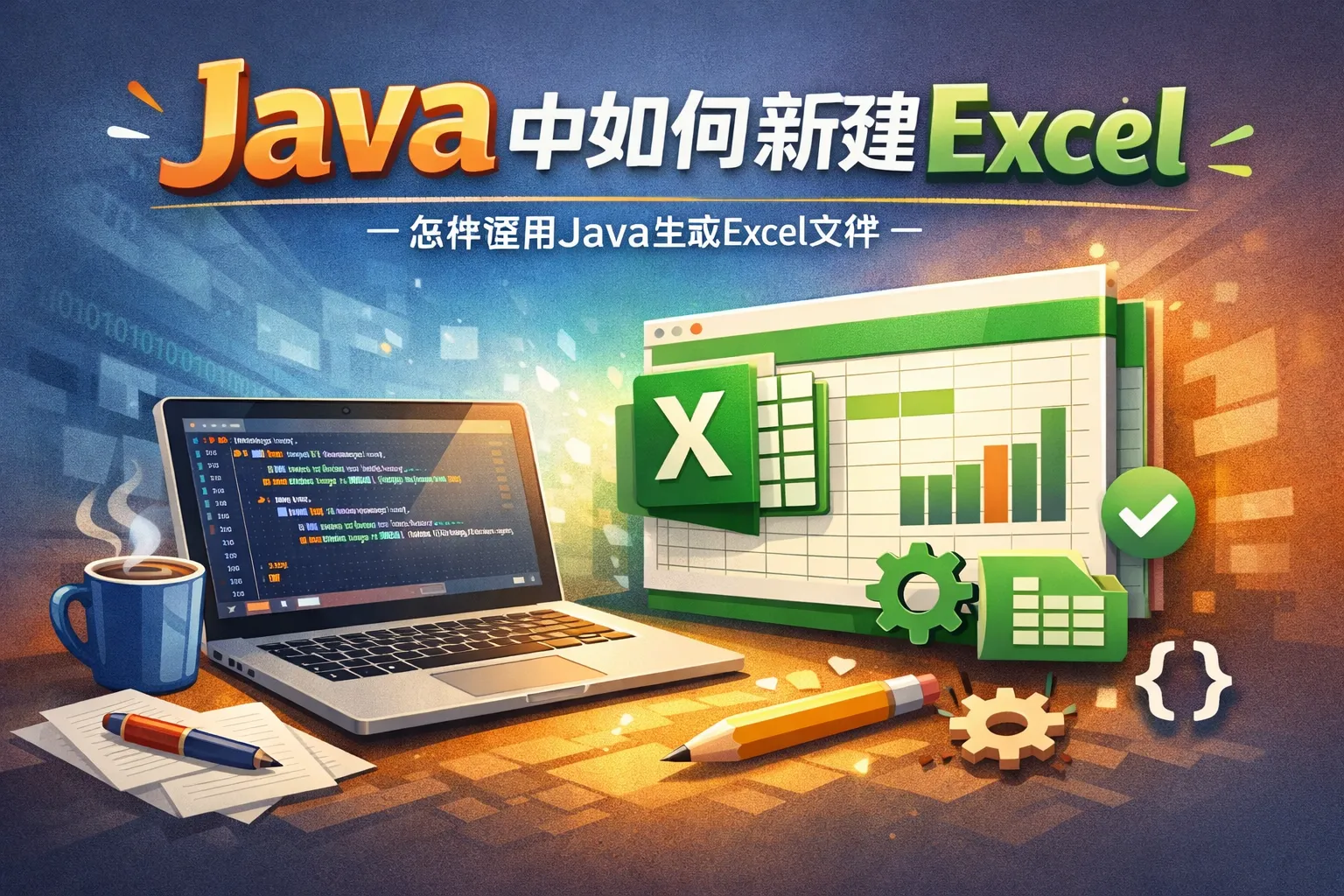 java中如何新建excel