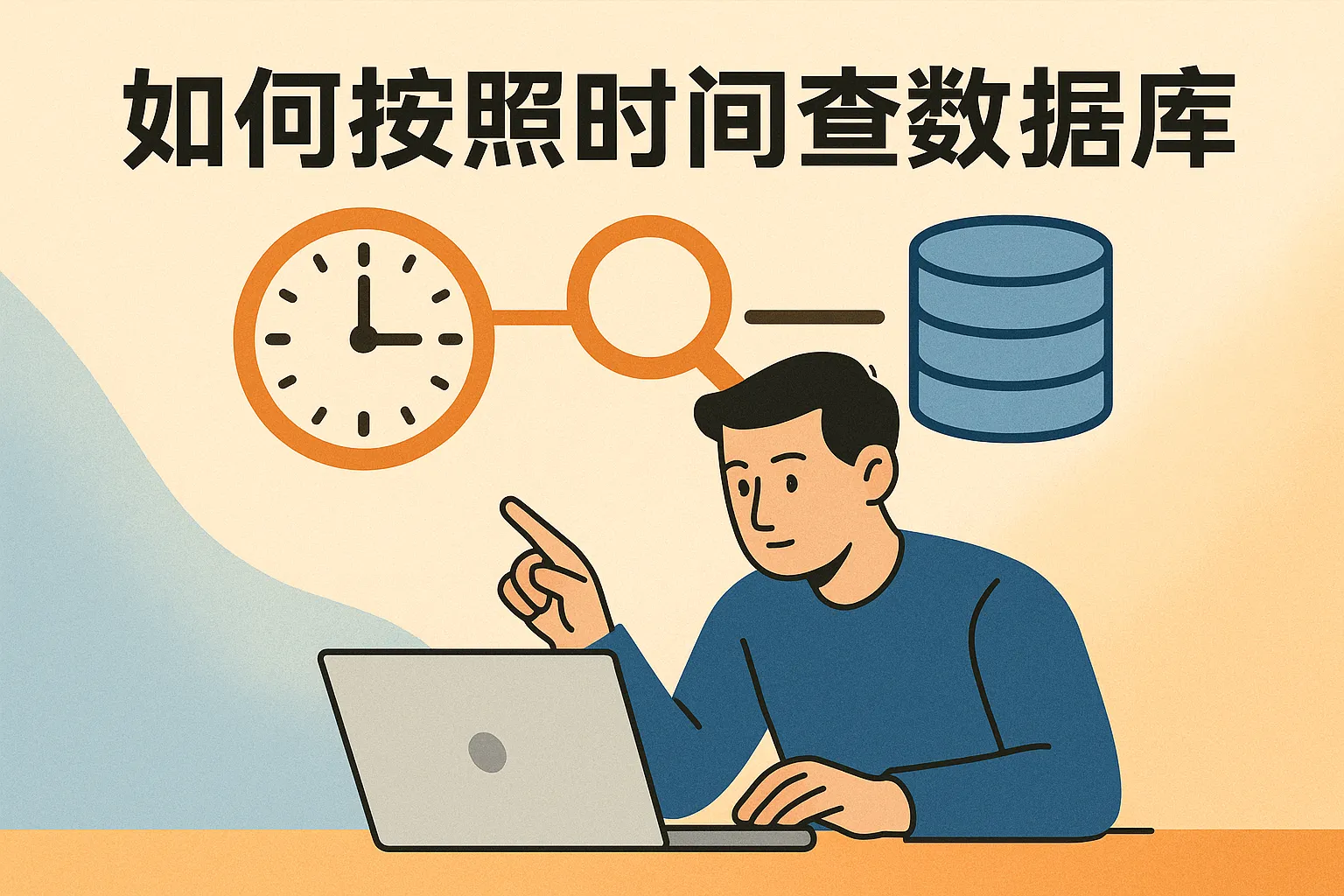 怎么按照时间查数据库
