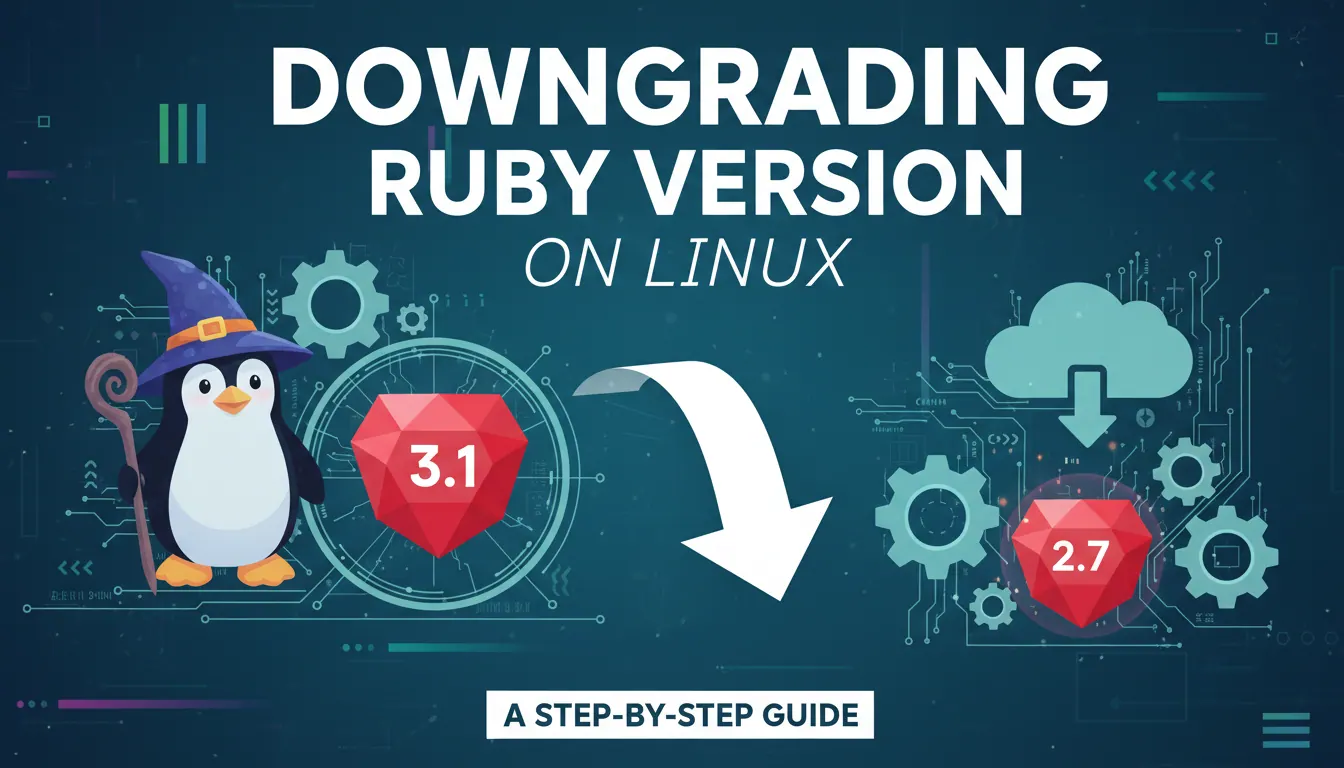 linux如何降低ruby版本
