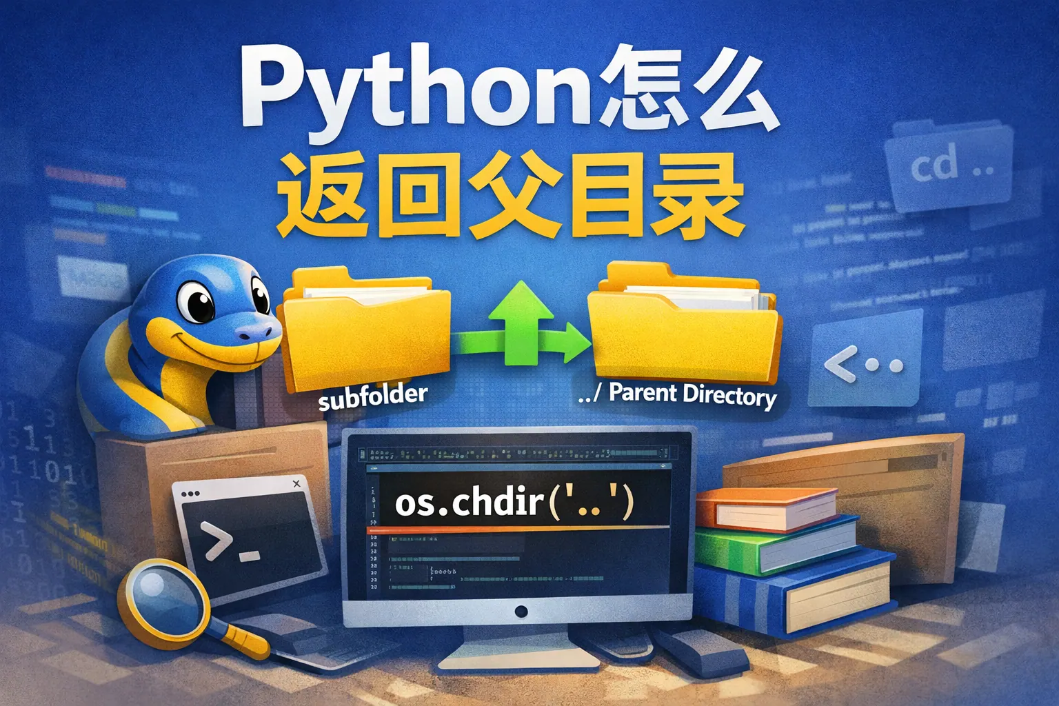 python怎么返回父目录
