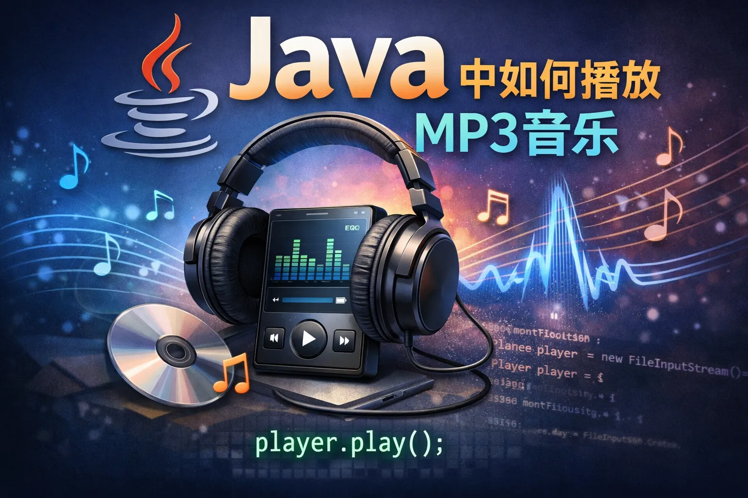 java中如何播放mp3音乐