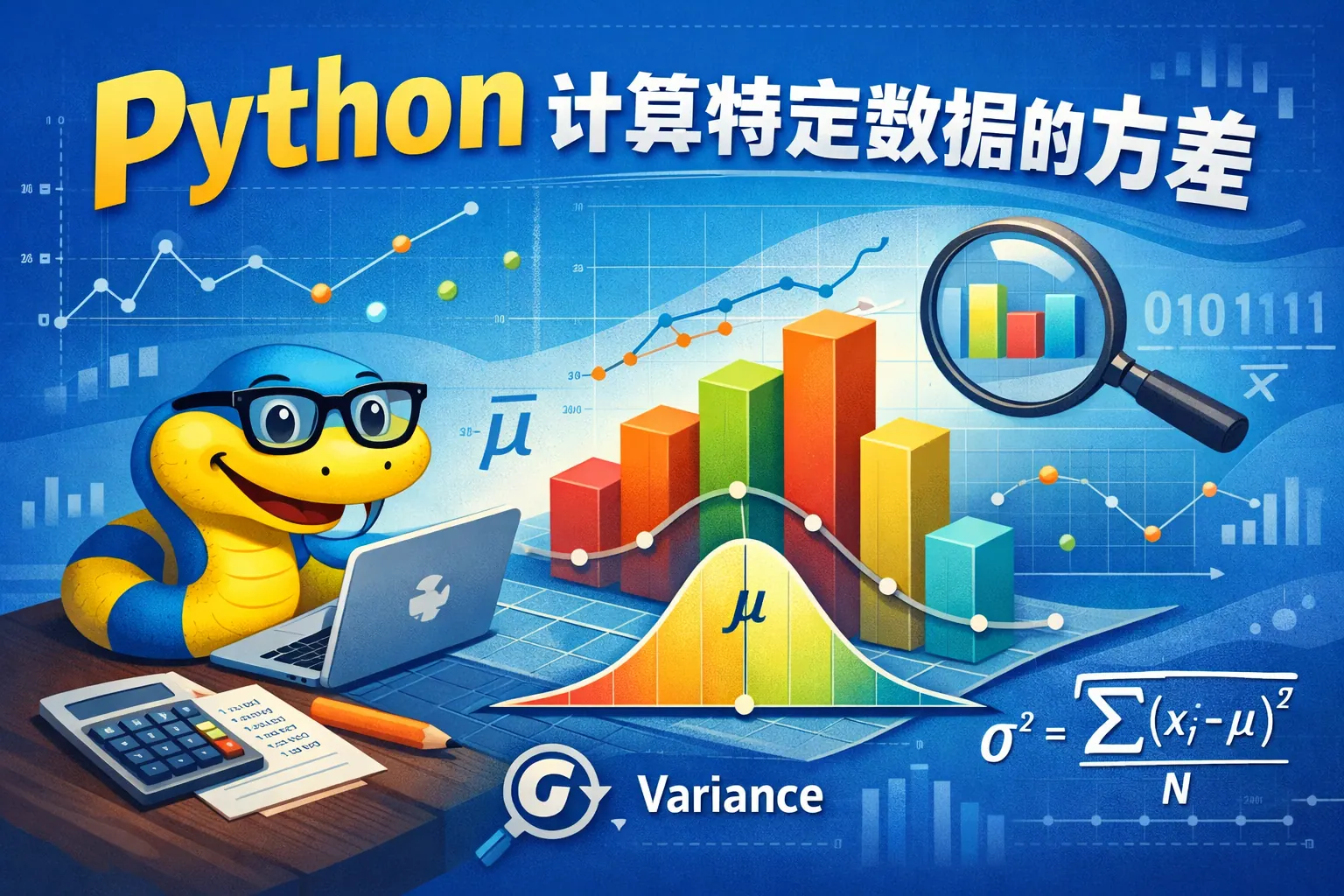python计算特定数据的方差