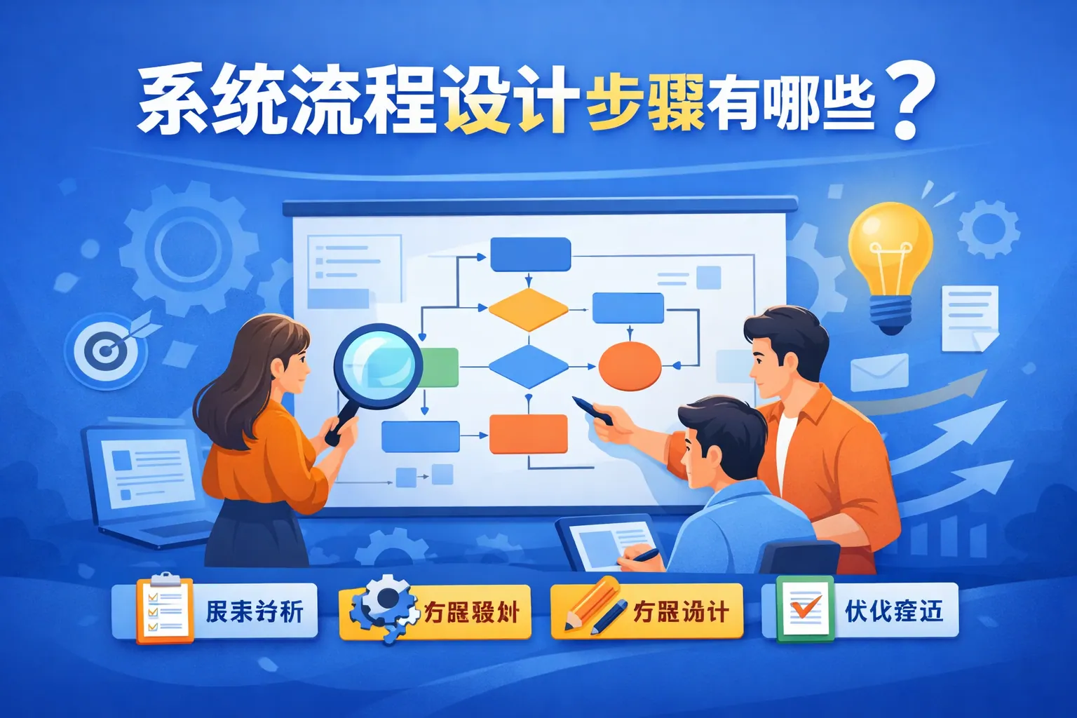 系统流程设计步骤有哪些