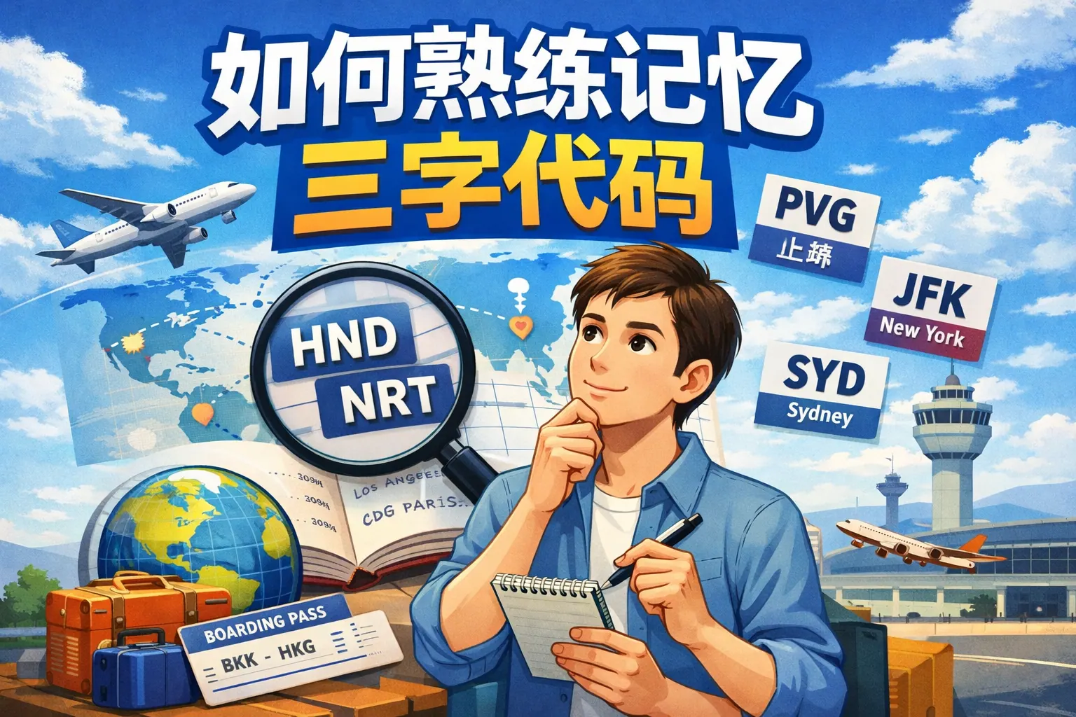 如何熟练记忆三字代码