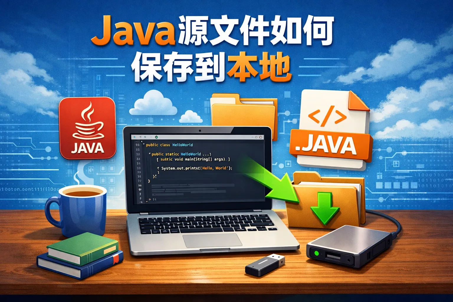 java源文件如何保存到本地