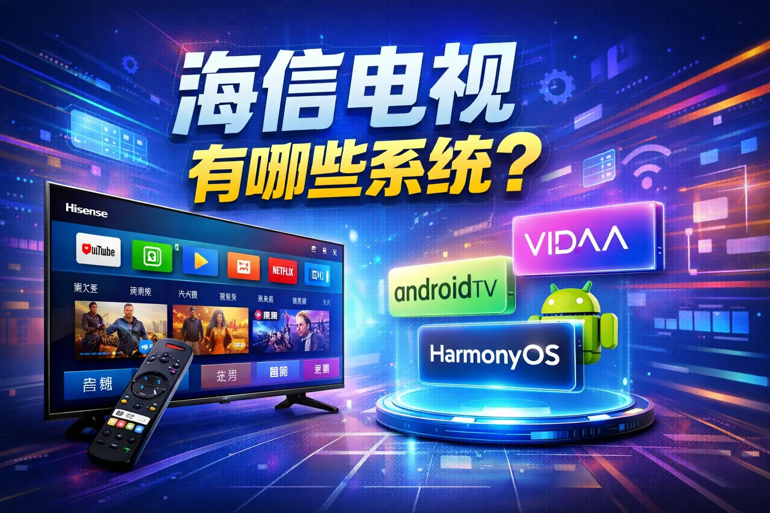 海信电视有哪些系统