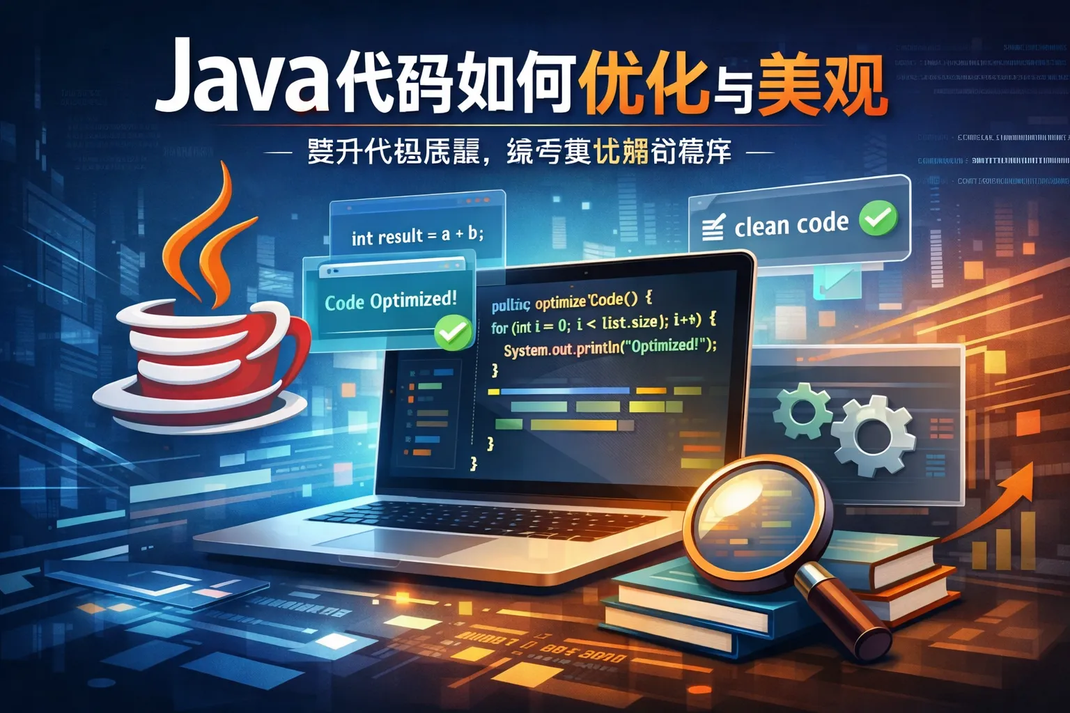 java代码如何优化与美观
