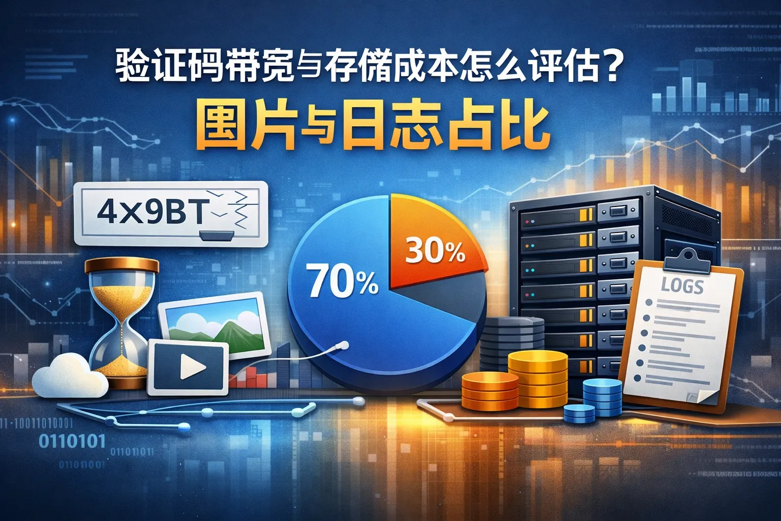 验证码带宽与存储成本怎么评估?图片与日志占比