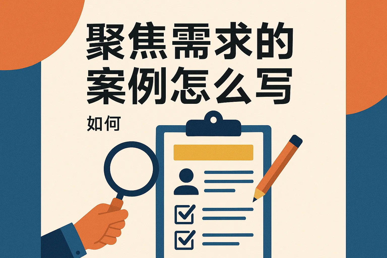 聚焦需求的案例怎么写