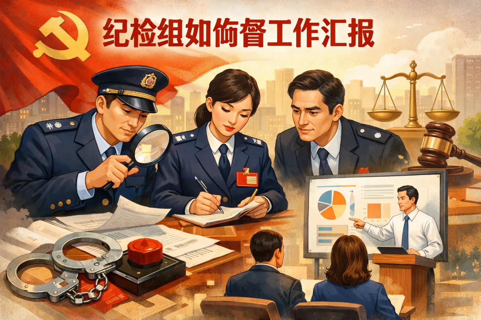 纪检组如何监督工作汇报