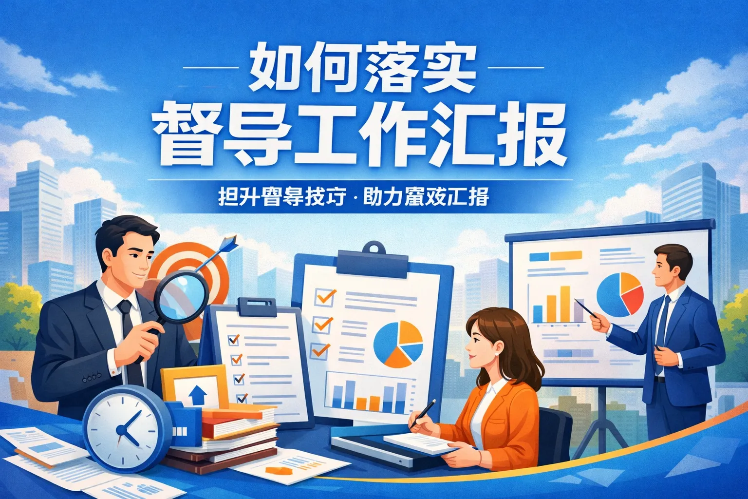 如何落实督导工作汇报