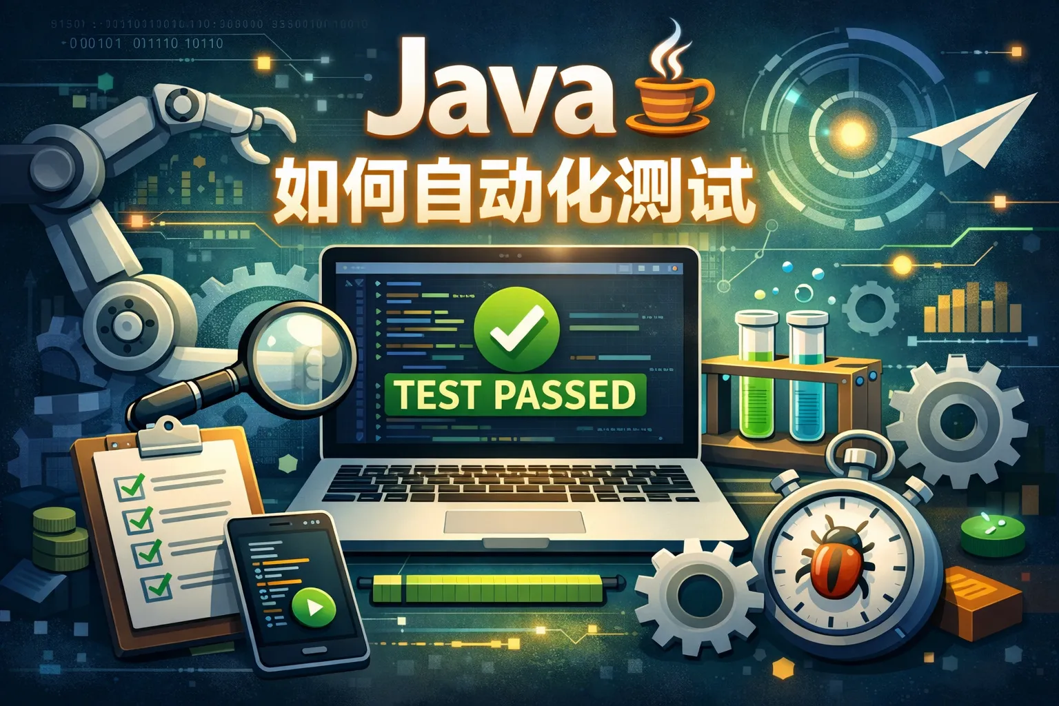java如何自动化测试