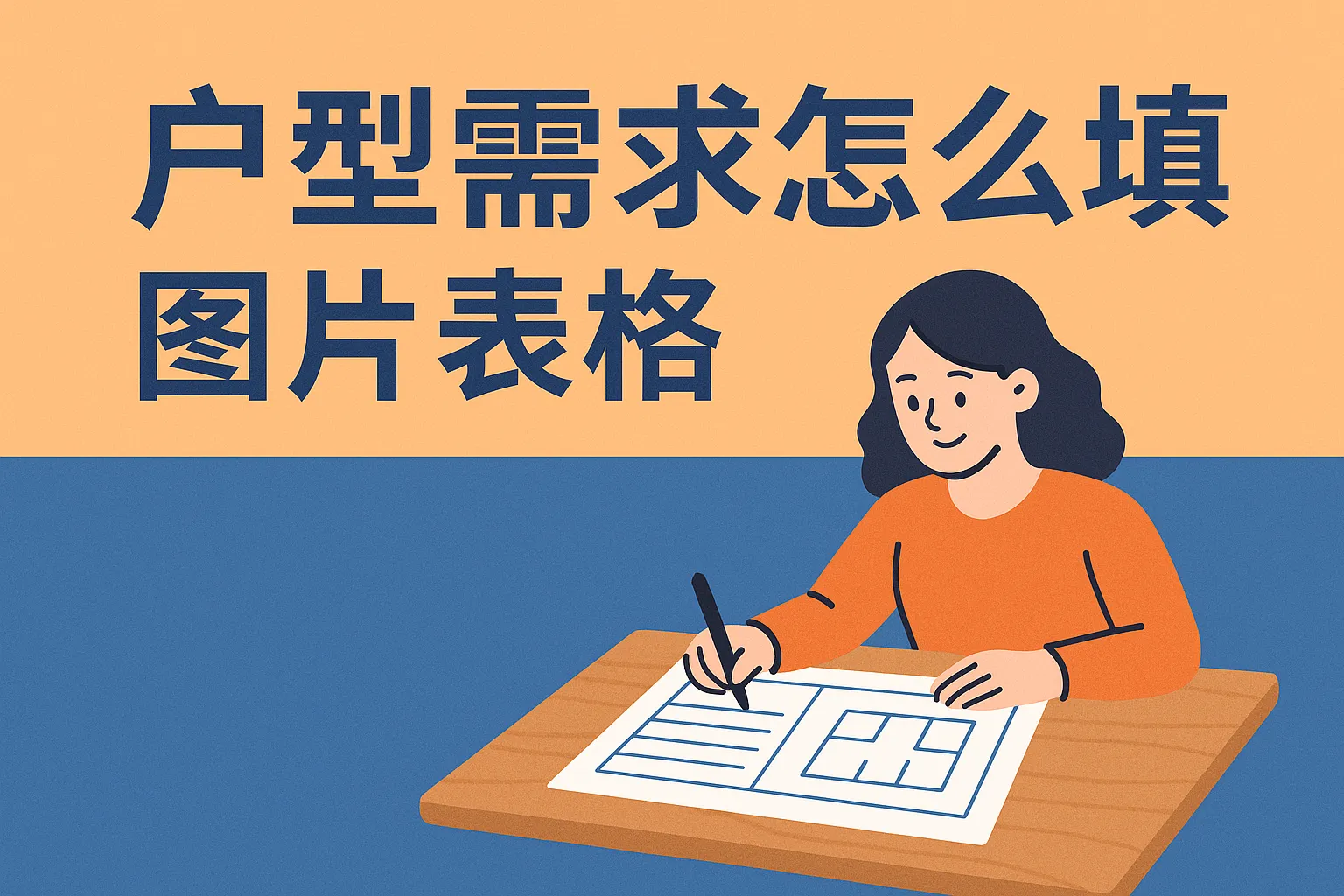 户型需求怎么填图片表格