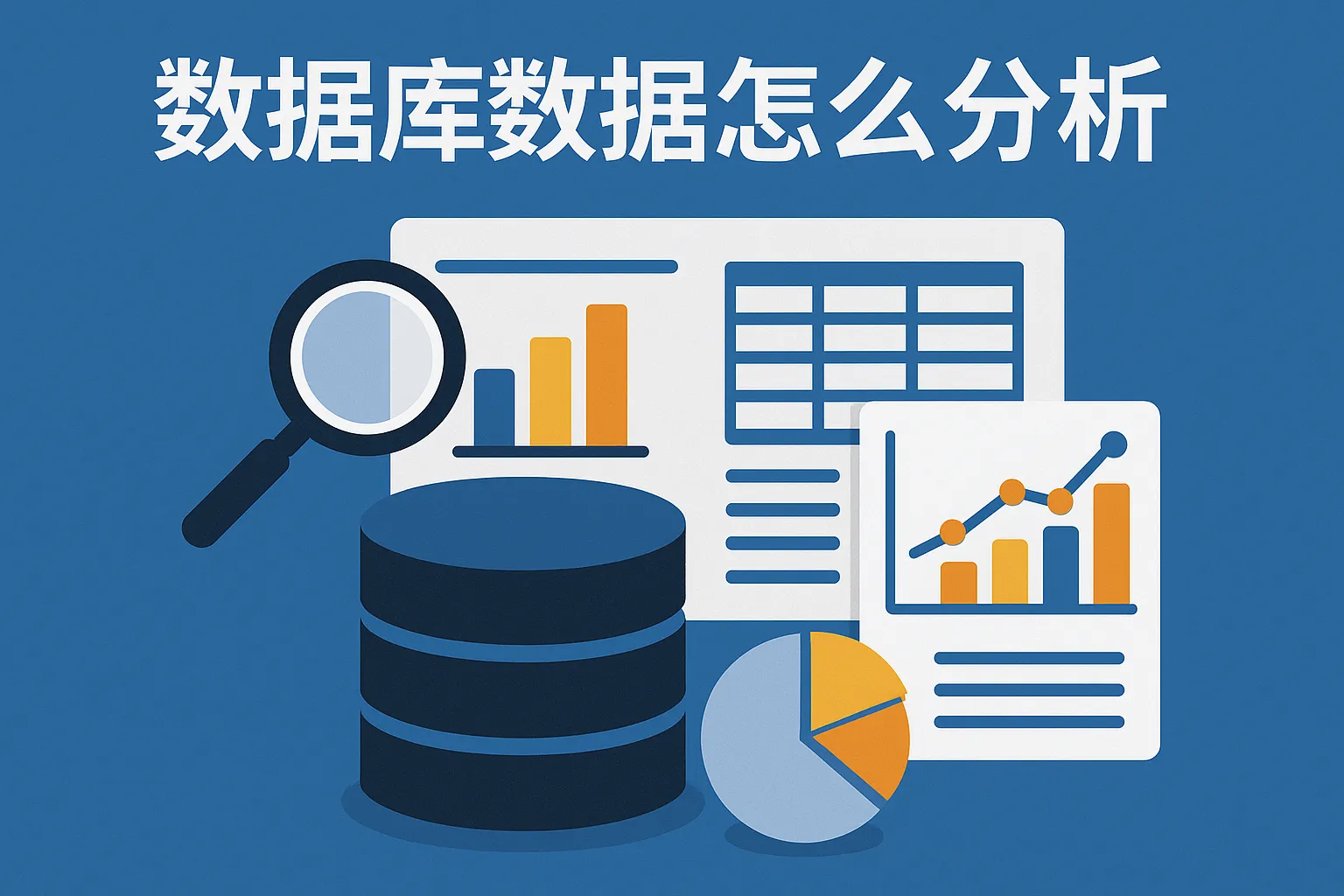 数据库数据怎么分析