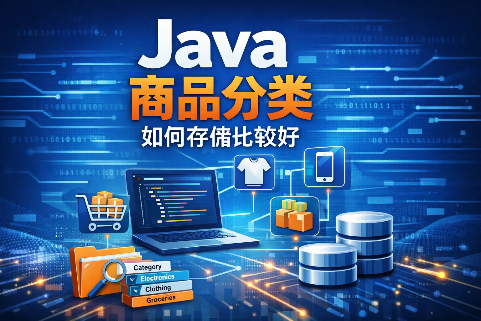 Java商品分类如何存储比较好