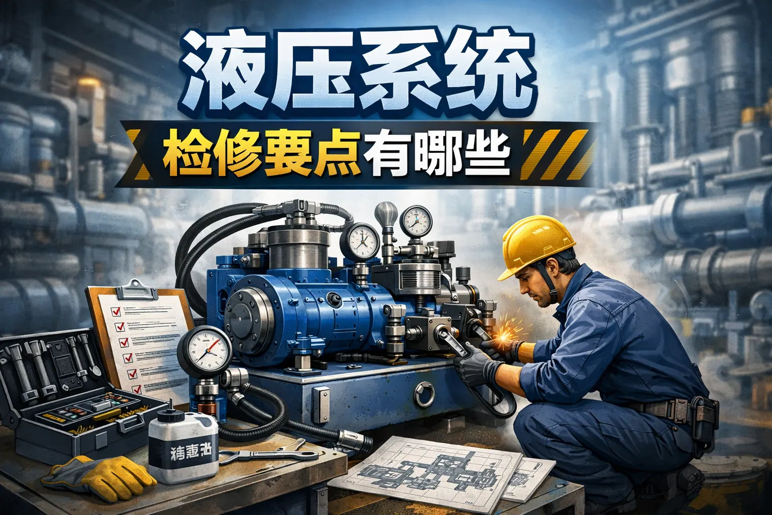 液压系统检修要点有哪些