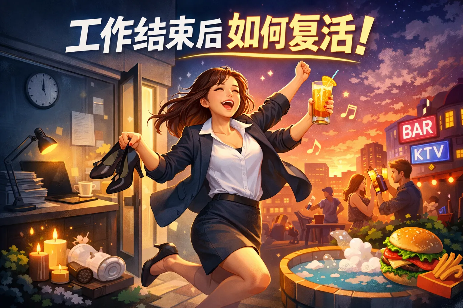 工作结束后如何复活