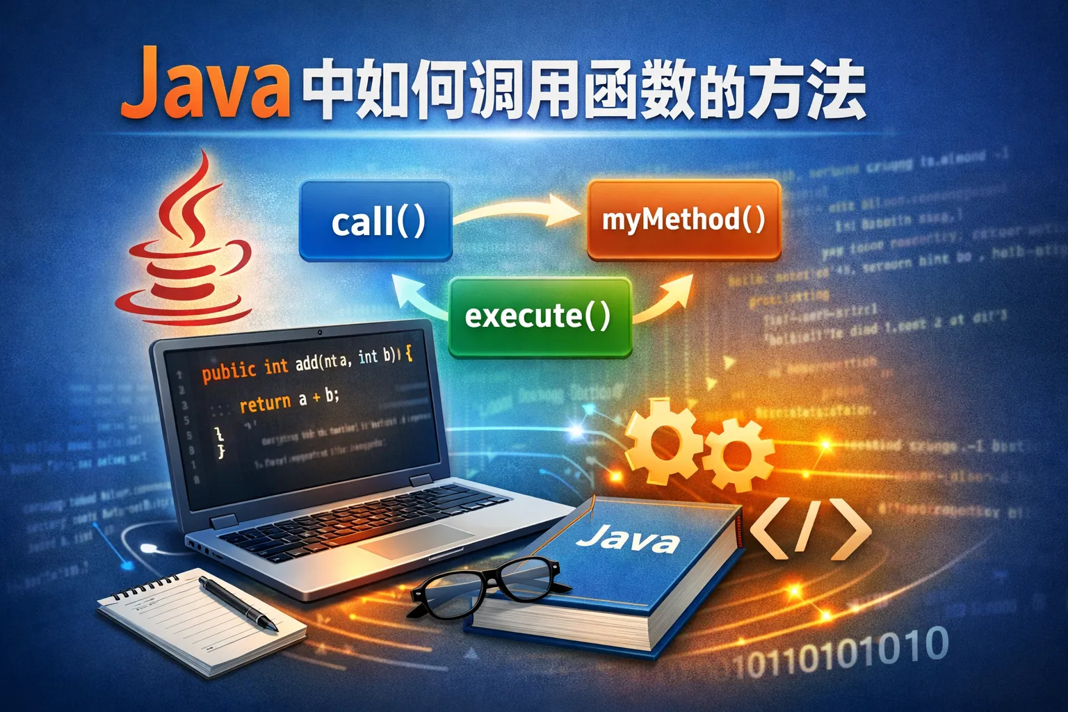 java中如何调用函数的方法