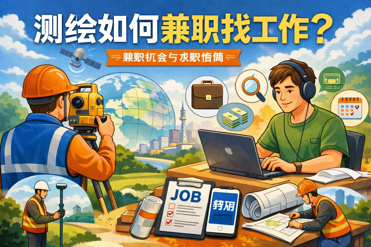 测绘如何兼职找工作