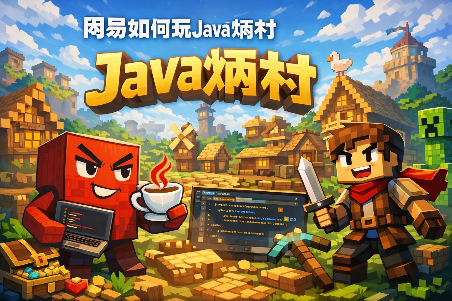 网易如何玩java烦村