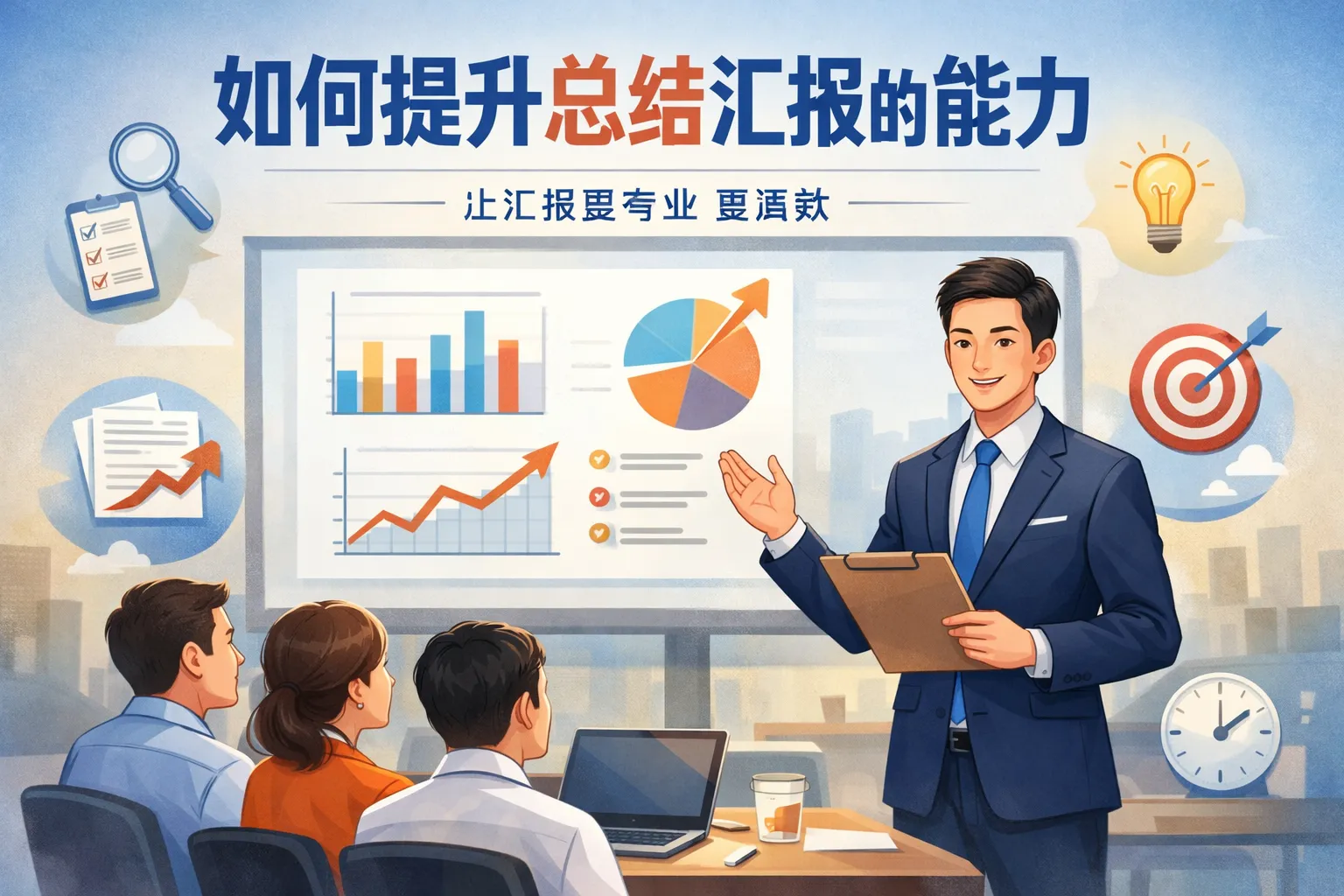 如何提升总结汇报的能力