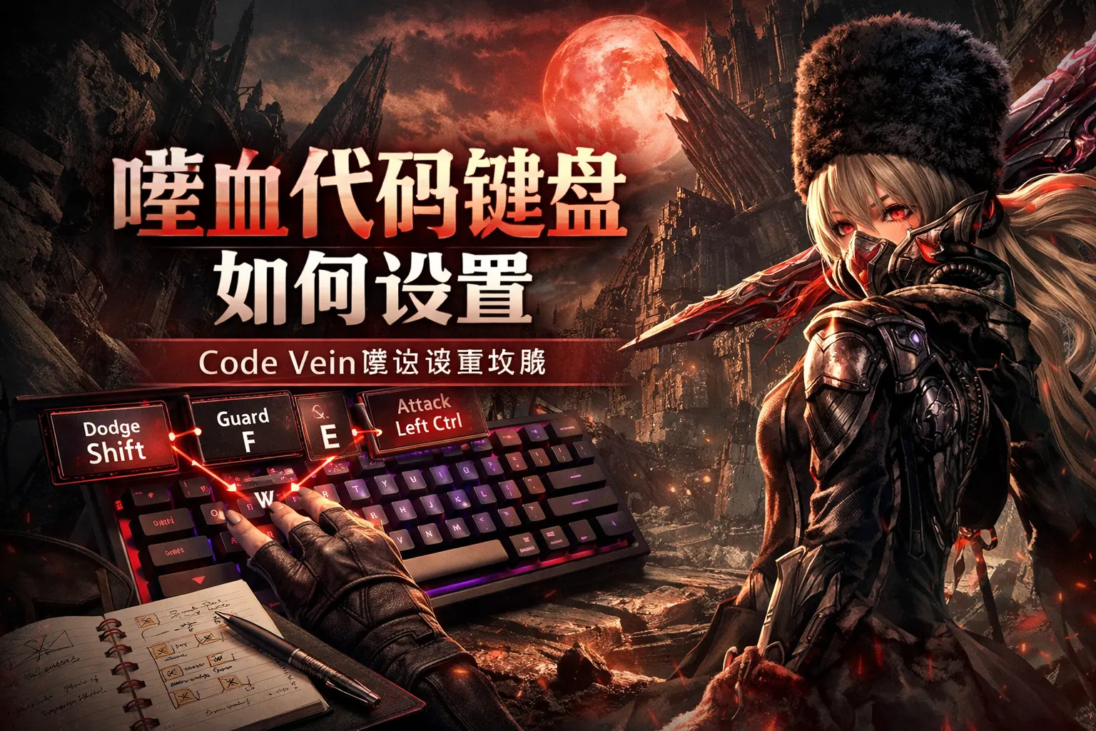 噬血代码键盘如何设置