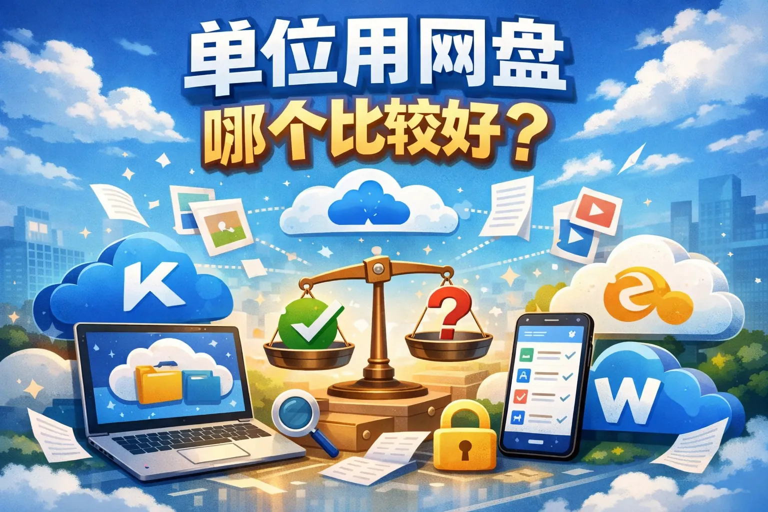 单位用网盘 哪个比较好