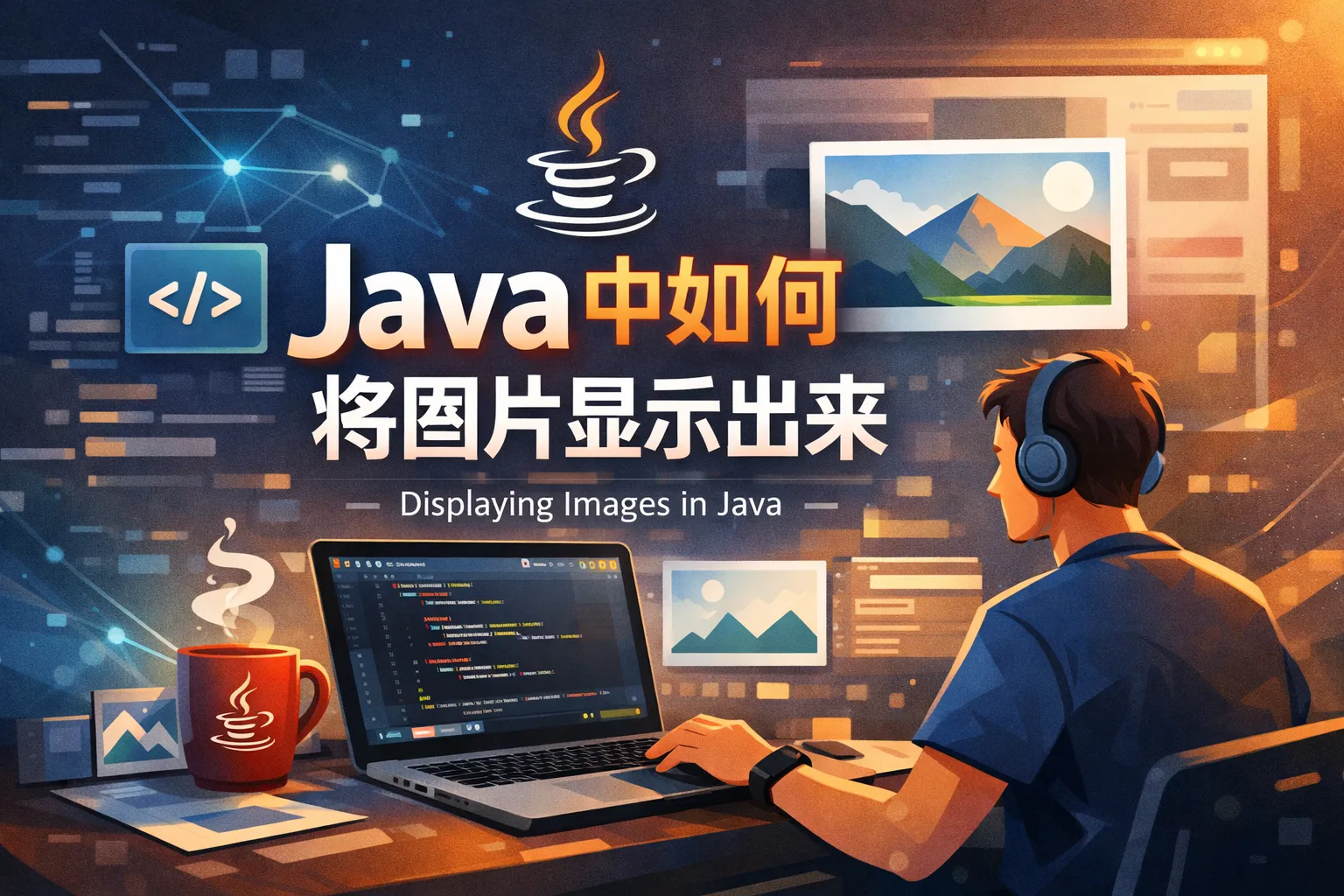 java中如何将图片显示出来
