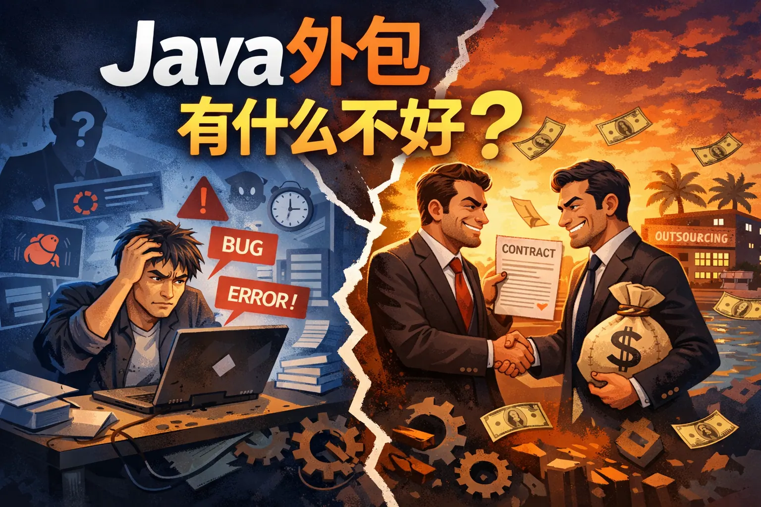 java外包有什么不好