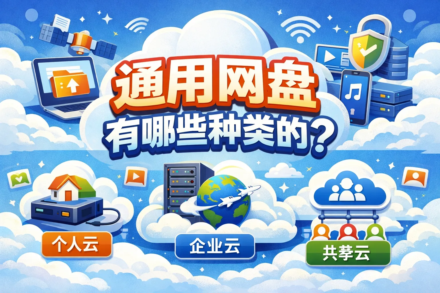 通用网盘有哪些种类的