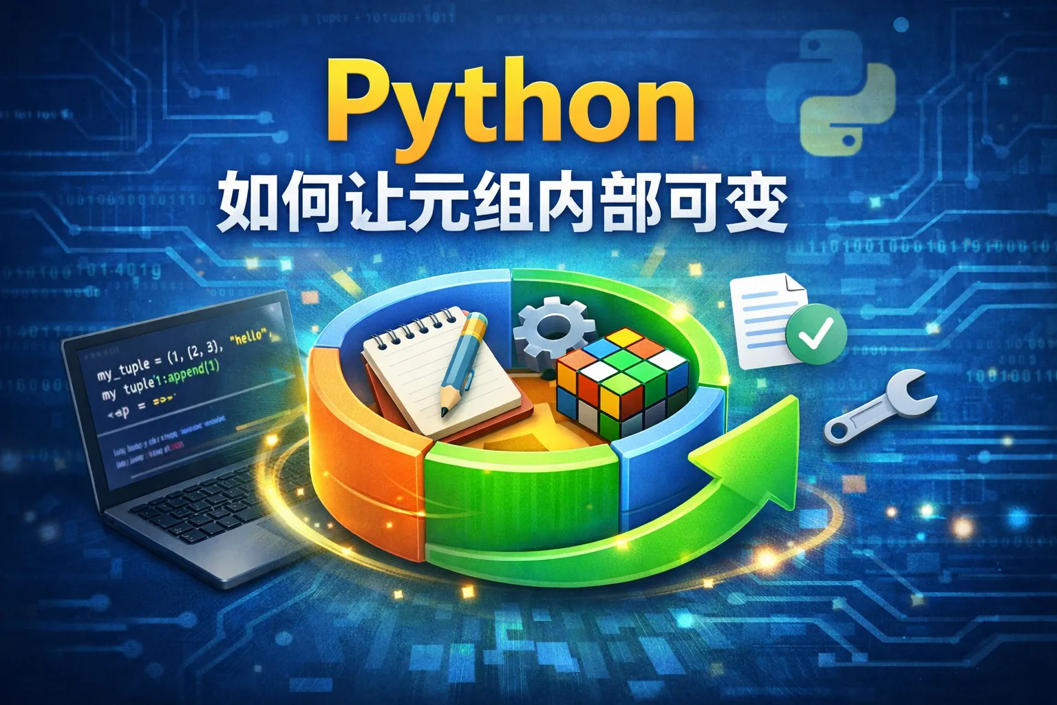 Python如何让元组内部可变