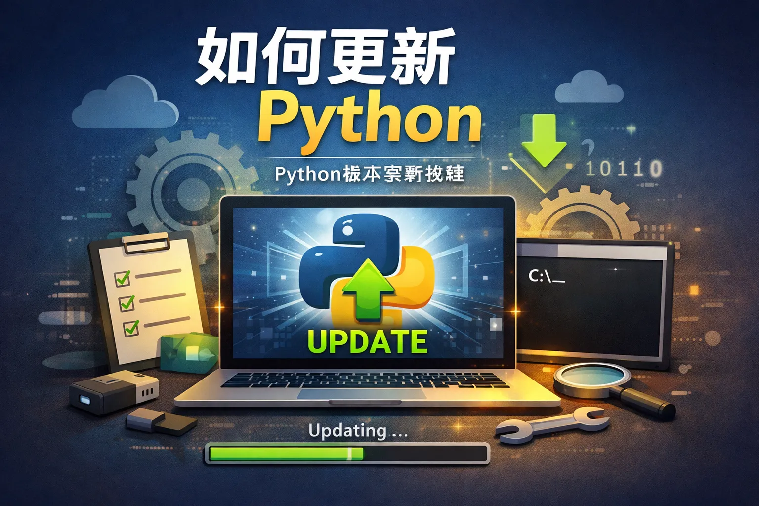 如何更新python