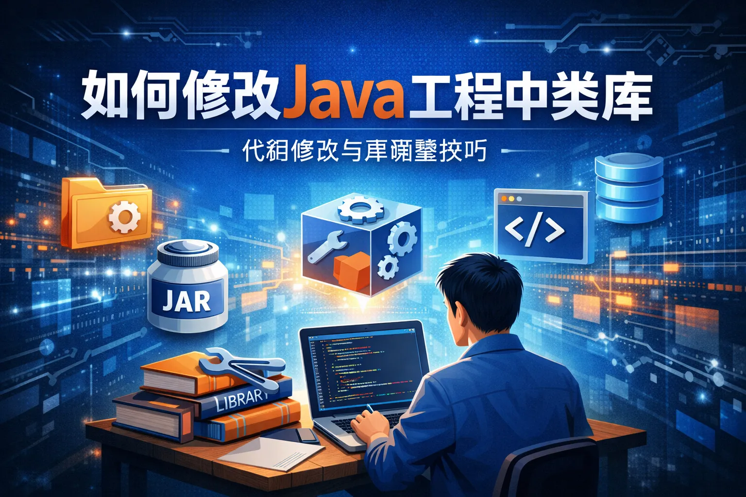 如何修改java工程中类库