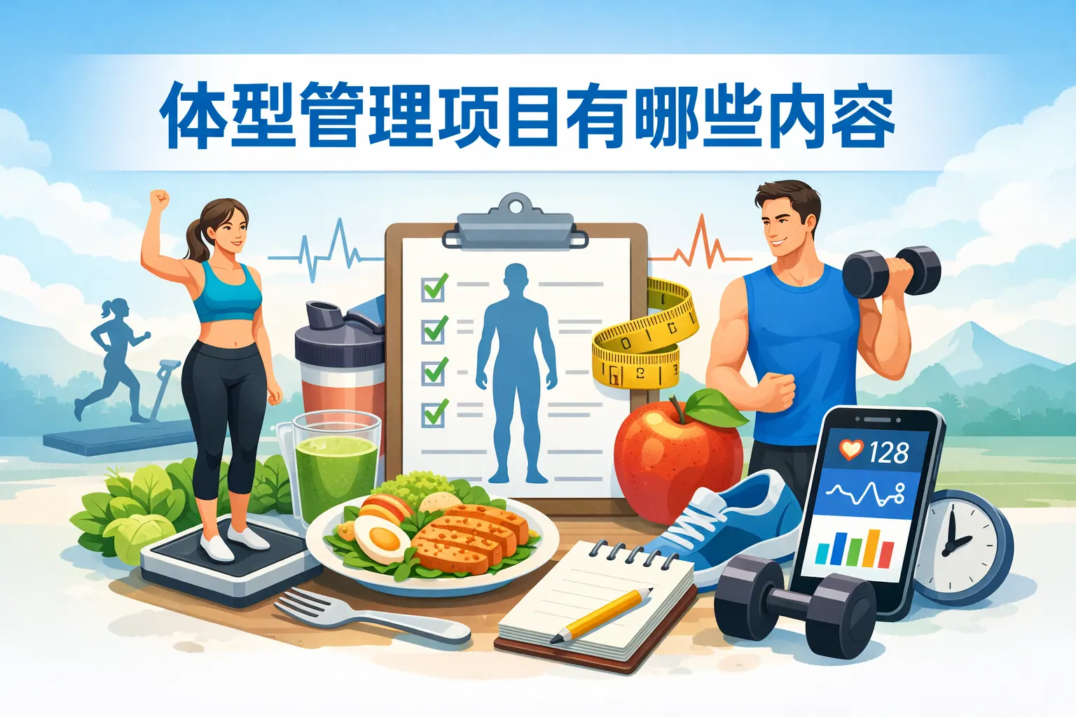 体型管理项目有哪些内容