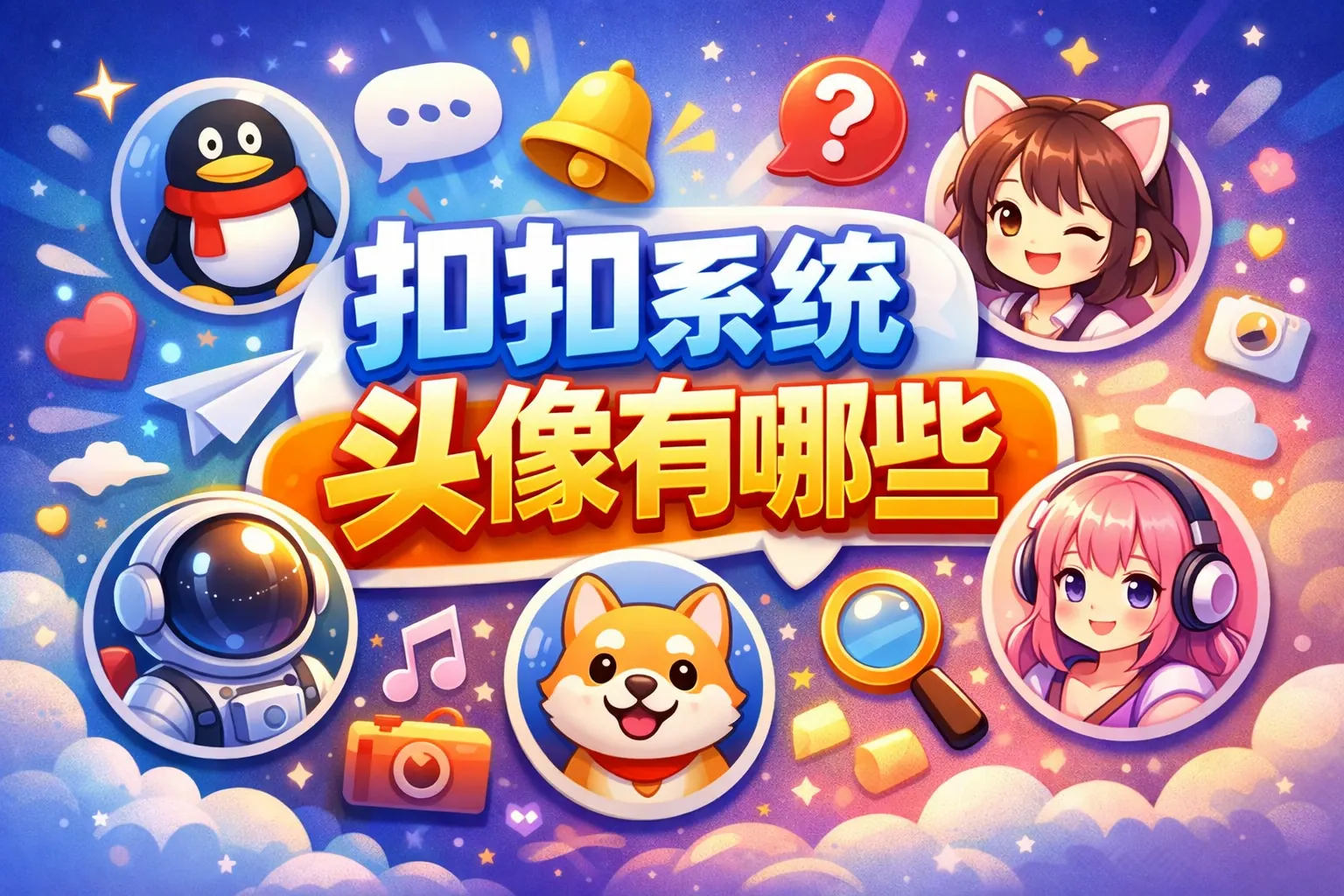 扣扣系统头像有哪些