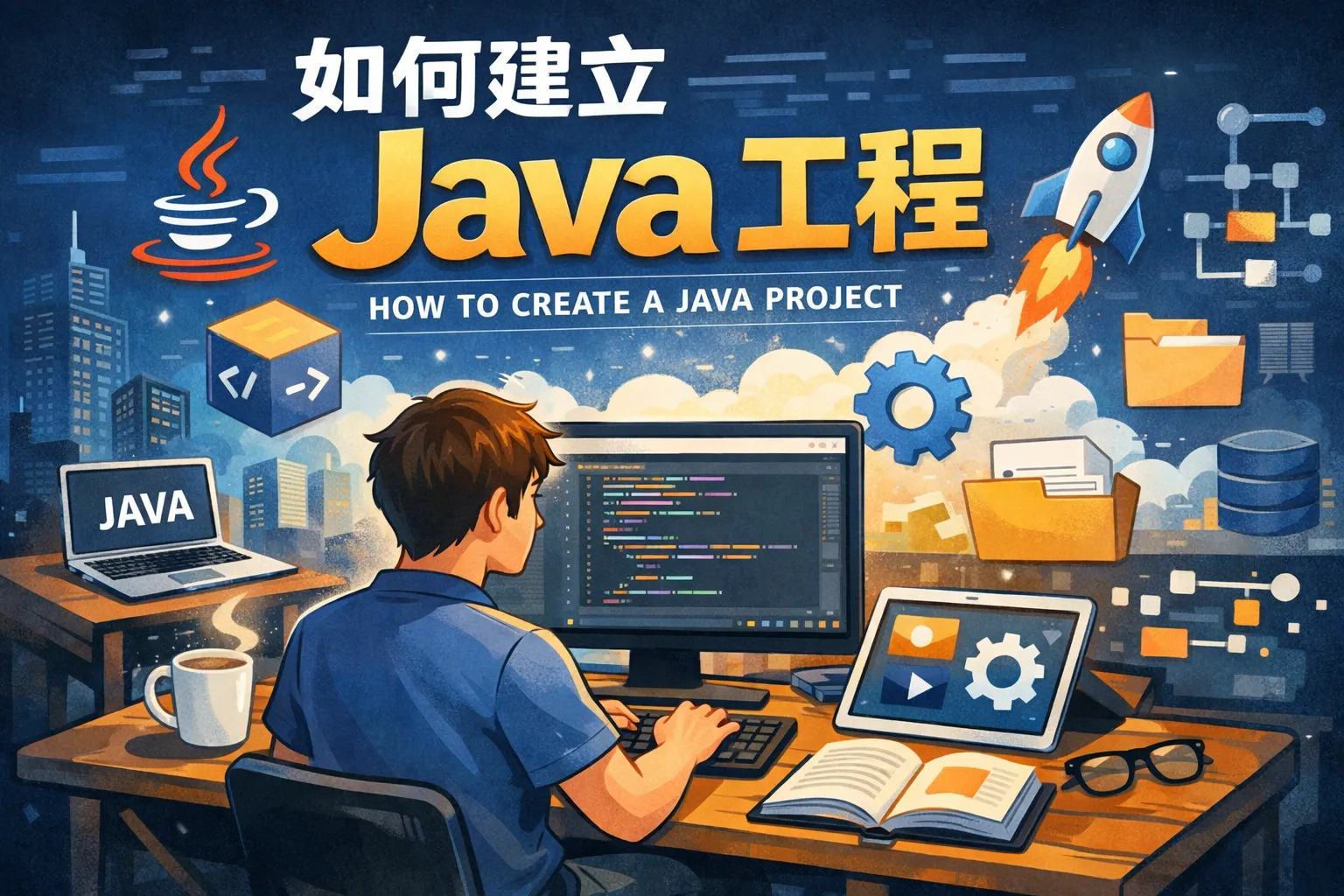 如何建立java工程