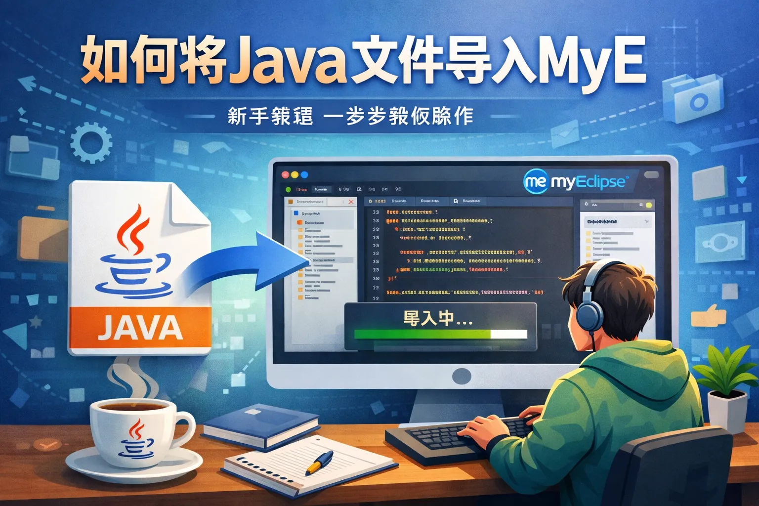 如何将Java文件导入mye