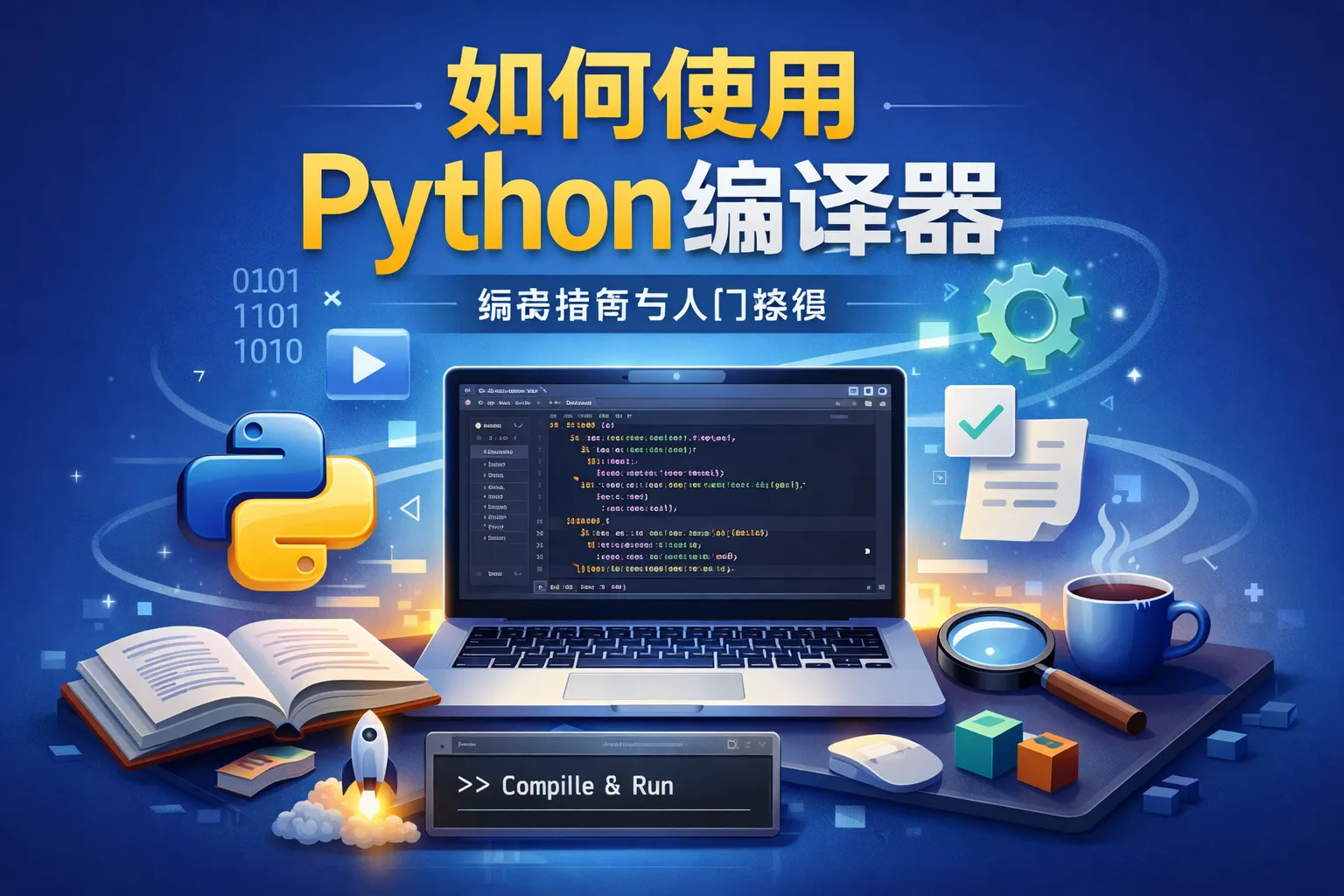如何使用python编译器