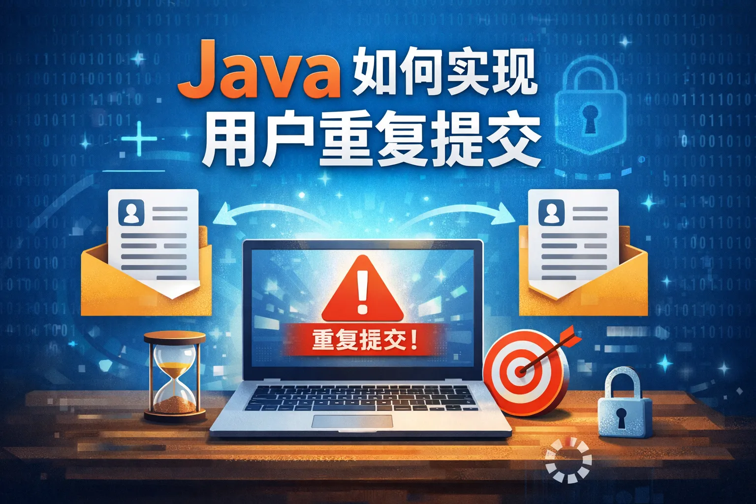 java如何实现用户重复提交